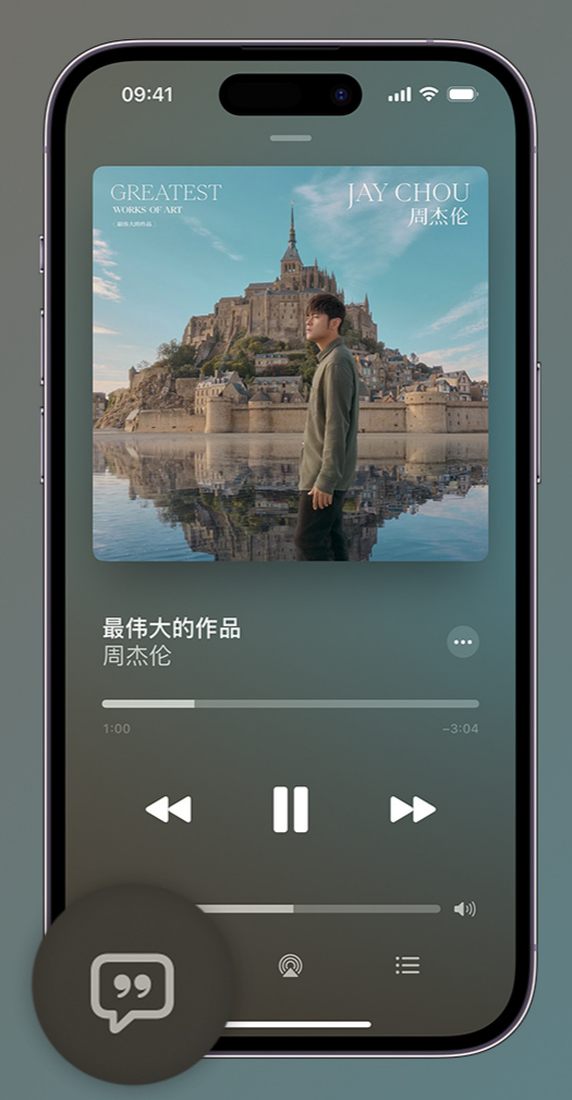 高邮iphone维修分享如何在iPhone上使用Apple Music全新唱歌功能 